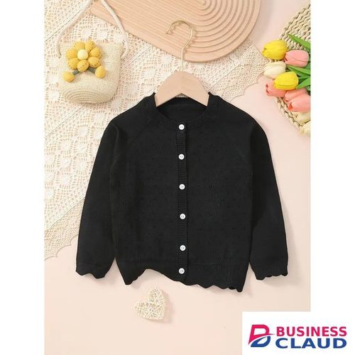 Girl's Knitted Sweater Cardigan Baby/Children's Casual Coat Top