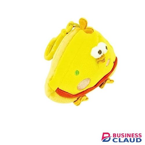 Miniso Dundun Chicken Transformation Series 3.5in. Plush Pendant - 2 Assorted Models - Sandwich/Pizza)