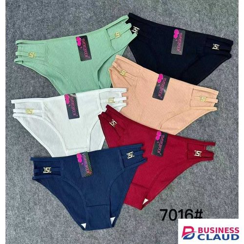 6 pcs Hot Sexy cotton Thongs Underwear Low Waist Sexy Panties