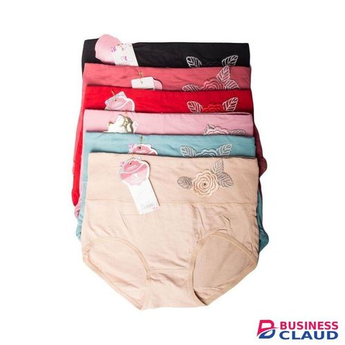 6 Pcs Tenage Girls Cotton Seamless Pants - Assorted Colors