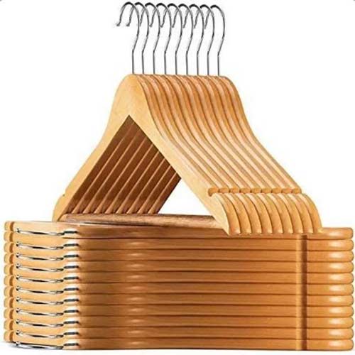 strong wooden hangers under 3000 