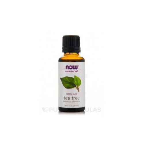 NOW Tea Tree Oil 100% Pure 30ml for skincare and aromatherapy under 4000 