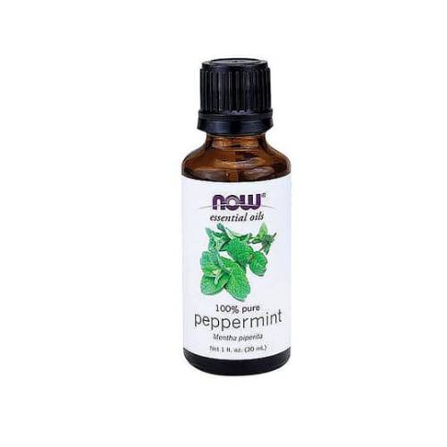 NOW Peppermint Oil 100% Pure 30ml for aromatherapy and relaxation under 4000 