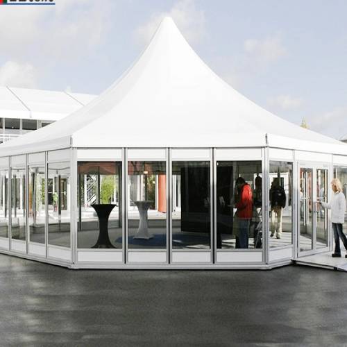 300-seater tent with multiple entrance options under 390000 