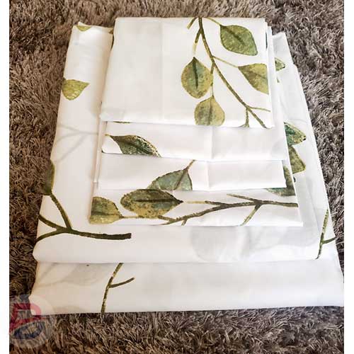 cotton flowered floral bed sheet in kenya