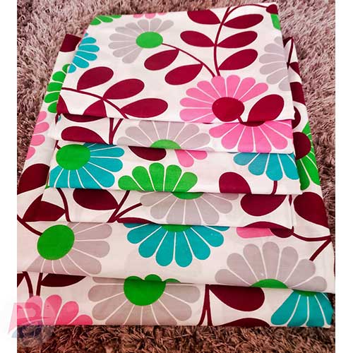 cotton flowered floral bed sheet in kenya