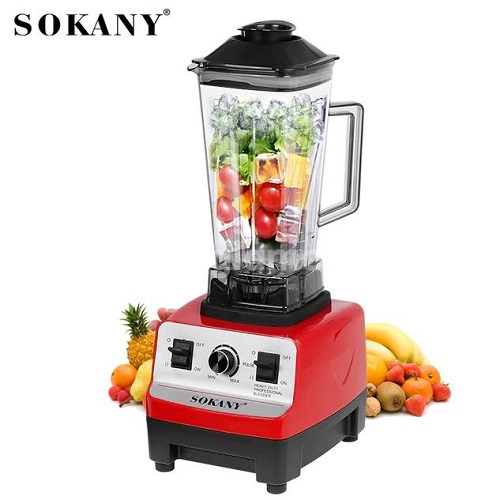 Sokany 4500 WATTS MULTIFUNCTION COMMERCIAL HEAVY DUTY BLENDER -2L