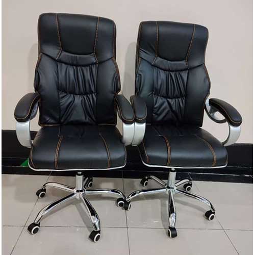 Leathered office chair