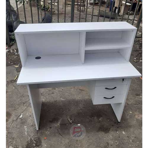 Cheapboard Computer Desk White