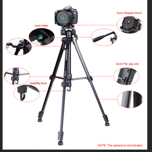 VCT 668 Video Tripod
