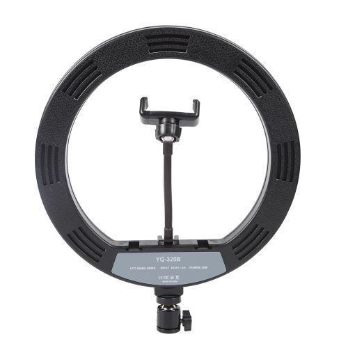 12 inch ring light with remote and adapter