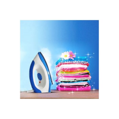 Lyons Dry Iron Box - White & Blue