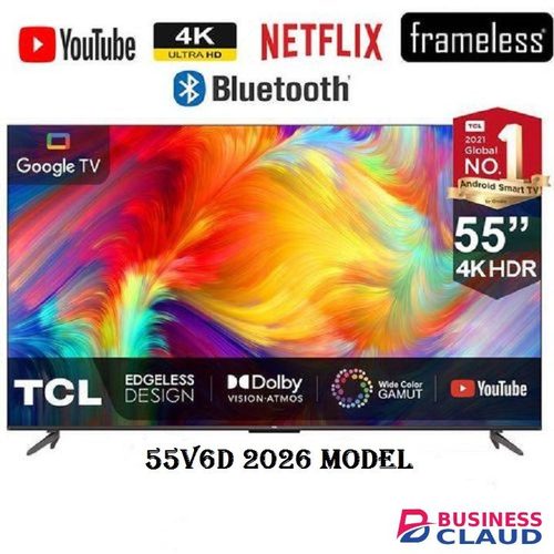 Free VITRON 50" INCH TV HTC5008FS 2K FULL HD TV SMART ANDROID TELEVISION, BLUETOOTH ENABLED, WIFI CONNECITIVITY, INBUILT DECODER , NETFLIX, YOUTUBE, APPSTORE,1.5GBRAM 8GBROM + 4 EXTRA GIFTS warranty in Upper-hill
