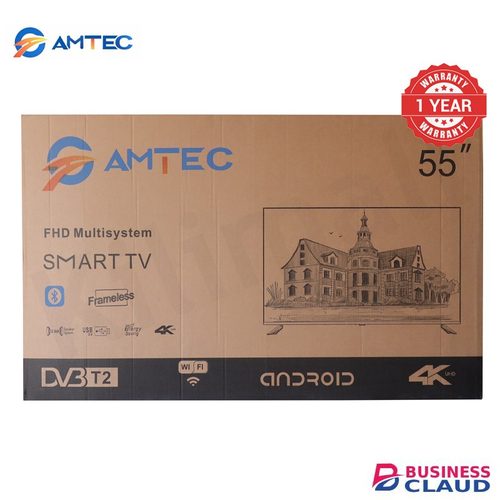 Free VITRON HTC4300QFS 43 Inch Smart Android 14 QLED Television Full HD Display Bluetooth WiFi Netflix YouTube App Store 1GB RAM 8GB ROM Screen Mirroring +7 FREE Accessories in Upper-hill