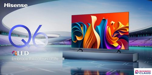 Hisense 65Q6N 65 Inch QLED 4K HDR Smart Television, Frameless Design, Bluetooth, Netflix, Ultra HD Display , Black (2025 Model) warranty in Oven-with-1-year-warrant-plus-free-gift-silver