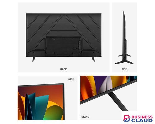 Free Hisense 55" Inch A6N 4K UHD Smart TV With HDR & Dolby,BLUETOOTH-ENABLED,FRAMELESS+FREE GIFTS+(2YS WARRANTY) warranty in Wi-fi-netflix-youtube-appstore-inbuilt-decoder-free-bracket-tv-guard-extension