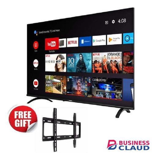 Free VITRON 32" INCHES SMART ANDROID FRAMELESS HD TV-NETFLIX/YOUTUBE/PLAYSTORE-USB/HDMI/VGA+FREE WALL MOUNT in Wifi-app-store-inbuilt-decoder