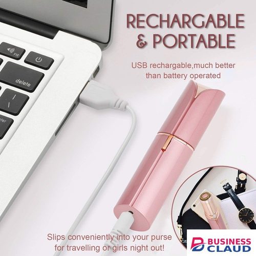 3 in1 Women Electric Eyebrow Trimmer Mini Eye Brow Epilator Facial Hair Removal USB Charging Portable Women Painless Razor Shaver Tool