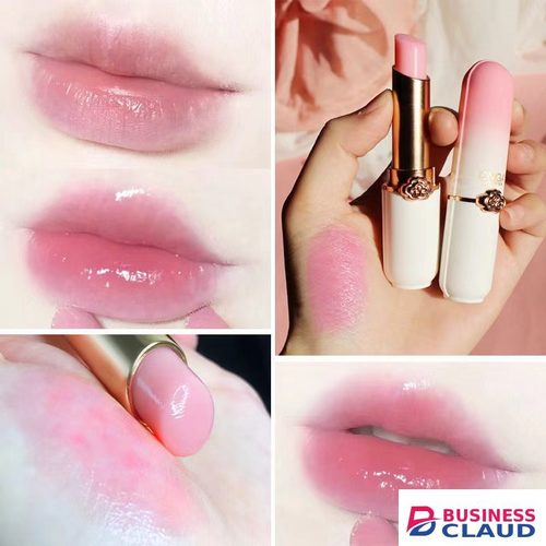 Crystal Temperature Change Lip Balm Vitality Color Lipstick Peach Girl Lip Balm Change Beauty Makeup Beauty Make Up Lips Lipstick in Kenya-premium-incense-scent
