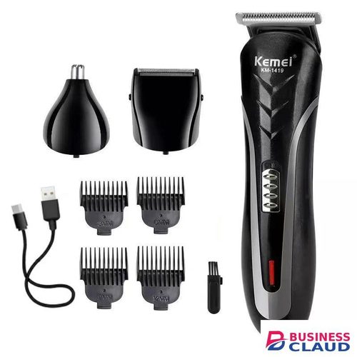 KEMEI Rechargeable Hair Clipper Hair Cutting Men Waterproof Electric Shaver Hair Trimmer Tools Shaving Machine