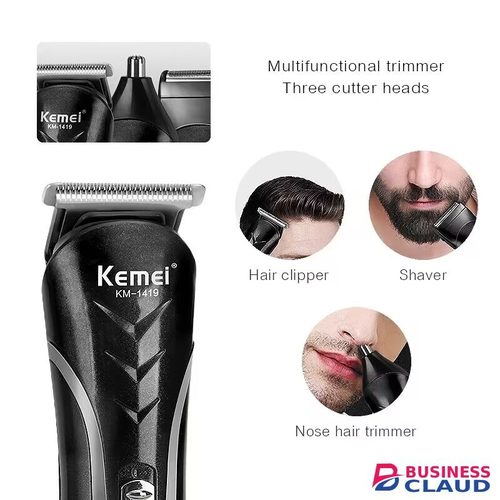 KEMEI Rechargeable Hair Clipper Hair Cutting Men Waterproof Electric Shaver Hair Trimmer Tools Shaving Machine in Kenya-premium-incense-scent