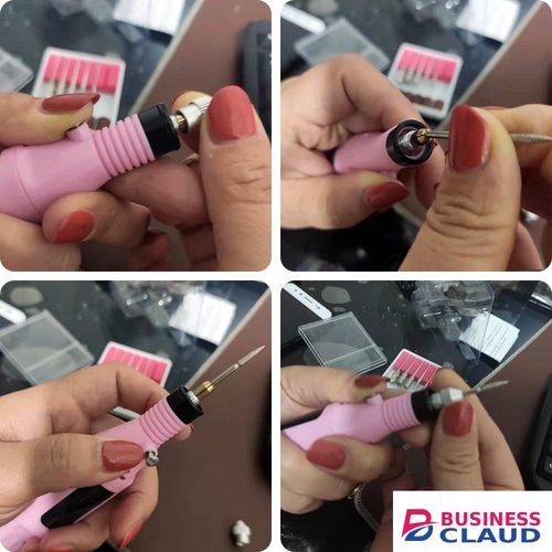 Professional 1 Set Professional Electric Nail Drill Machine Manicure Machine Pedicure Drill Set Ceramic Nail File Nail Drill Equipment Tools ,Nail Art Nail Tools 6 Bits Drill Personal Care in Kenya-premium-incense-scent