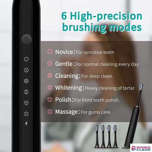 PAFEL X-3 Electric Toothbrush USB Charging Intelligent Timed Reminder With 6 Cleaning Modes IPX7 Waterproof Powerful Cleaning Electric toothbrushes in Kenya-premium-incense-scent