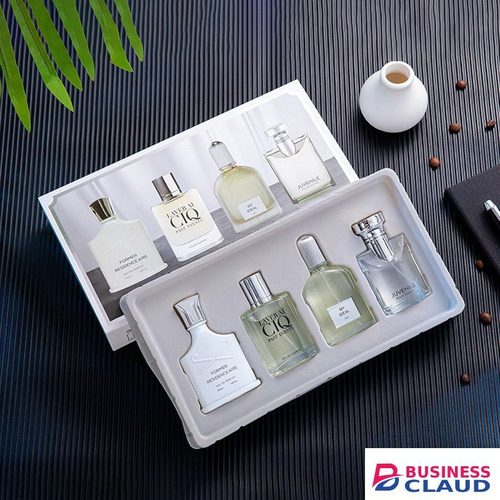 4 PCS Men Perfumes Eau De Parfum Set Long Lasting Perfume Set Silver Charm Mountain Spring Fresh Light Fragrance Perfumes 4 Different Aromas in Kenya-premium-incense-scent