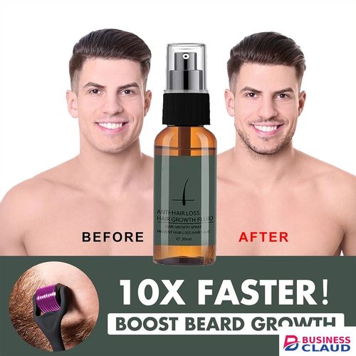 30ml Men Beard Growth Roller Set Beard Growth Kit Men's Beard Growth Essence Nourishing Enhancer Beard Oil Spray Beard Care in Kenya-premium-incense-scent