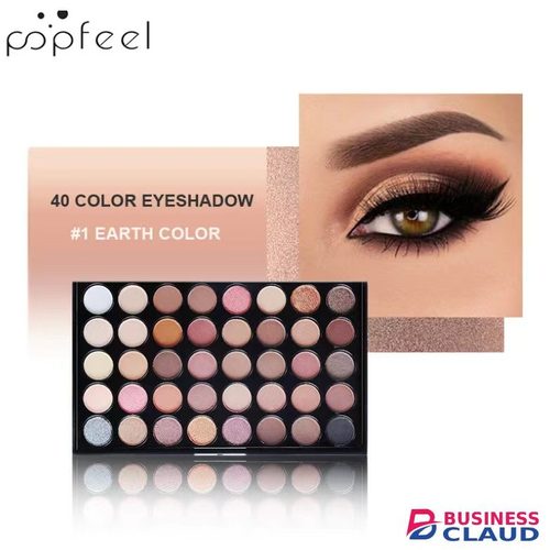 40 Color Matte Eyeshadow Palette Shimmer Glitter Eye Shadow Power Set Cosmetic Makeup Tools Make Up New Arrival in Kenya-premium-incense-scent