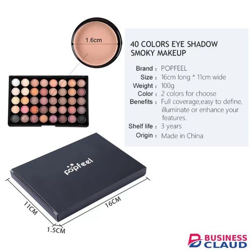 40 Color Matte Eyeshadow Palette Shimmer Glitter Eye Shadow Power Set Cosmetic Makeup Tools Make Up New Arrival in Kenya-premium-incense-scent