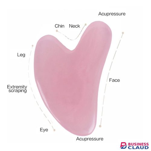 Pink Roller Massager Resin Guasha Scraping Board Facial Skin Care guasha massage for face Scraper SPA Massager Acupuncture Tools