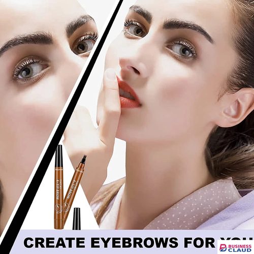 4 Tip Microblading Tattoo Eyebrow Pencil Brow Tattoo Pen Paint Makeup Eyebrows Waterproof Gray Brown in Kenya-premium-incense-scent
