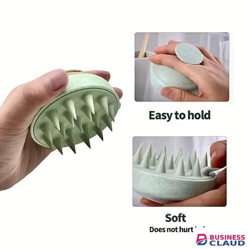 4Pcs Silicone Scalp Massage Comb Detangling Hair Brush Hairdressing Hair Dye Applicator Bottle Spray Bottle Barber Styling Tools
