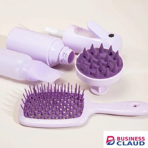 4Pcs Silicone Scalp Massage Comb Detangling Hair Brush Hairdressing Hair Dye Applicator Bottle Spray Bottle Barber Styling Tools in Kenya-premium-incense-scent