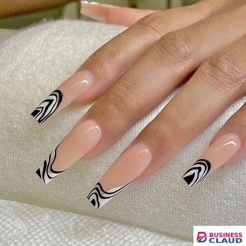 Free New 24 PCS New Year Fake Nails Firework Design Adhesive Nails Free Glue Included Design in Kenya-premium-incense-scent