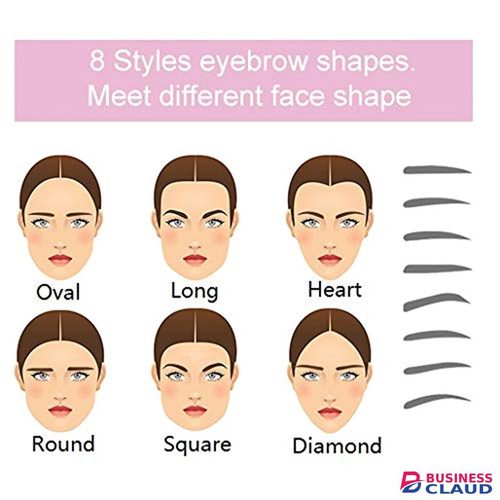 8PCS Eyebrow Shaper Makeup Template Eyebrow Grooming Shaping Stencil Kit DIY Eyebrow Template Reusable 8 in1 Eyebrow Shaping in Kenya-premium-incense-scent