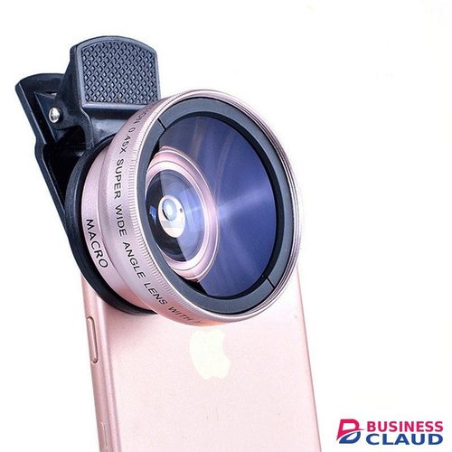 Wide-Angle Lens Distortionless 12.5x Macro 2-In-1 Selfie Phone External Lens in 1-selfie-phone-external-lens