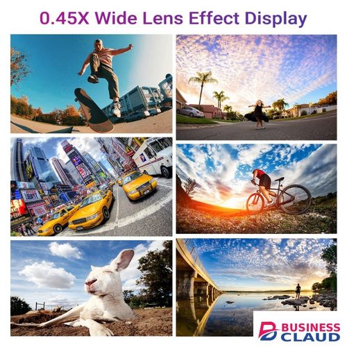 Wide-Angle Lens Distortionless 12.5x Macro 2-In-1 Selfie Phone External Lens in 1-selfie-phone-external-lens