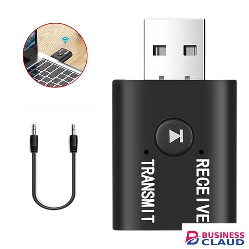 2 In1 USB Wireless Bluetooth Adapter 5.0 Transmitter Bluetooth for Computer TV Laptop Speaker Headset Adapter Bluetooth Receiver USB Music Dongle Adapter For Car Speaker PC