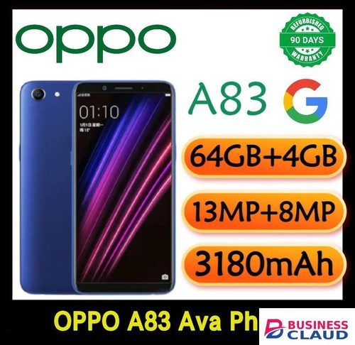 Refurbished Refurbished OPPO A83 Smartphones 64GB+4GB 5.7 inches 13MP+8MP 3180mAh Dual SIM 2G/3G/4G LTE facial recognition unlocking refurbished phone AI smart beauty mobile phones a83 in Built-charging-cable-and-22-5w-fast-charging
