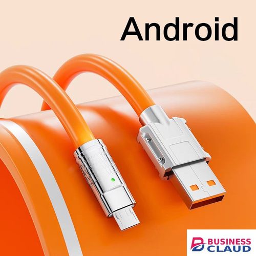 Charger Cables Fast 120W 6A / 3 Specifications To Choose From【Type-C Charging Cables】【Android】【3-in-1Charging Cables】Cables for most mobile phones Huawei, Samsung, Transsion, Xiaomi, OPPO, Realme, ete Specifications in 1cha