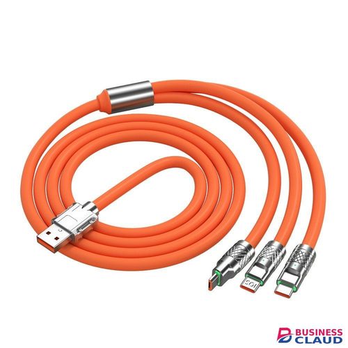 Charger Cables Fast 120W 6A / 3 Specifications To Choose From【Type-C Charging Cables】【Android】【3-in-1Charging Cables】Cables for most mobile phones Huawei, Samsung, Transsion, Xiaomi, OPPO, Realme, ete Specifications in 1cha