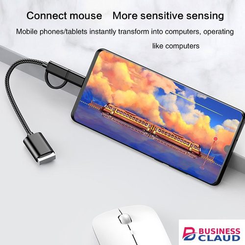 2 In 1 OTG Adapters Multi-port Adapter Cable Android Type-C Cable USB Flash Drive Suitable For Mobile Phones, Computers And TabletsMobile Phone Adapter USB 3.0 Adapter USB Data Cable in 1-otg-adapters-multi-port-adapter-cable-android-type-c-cable-usb-flash-drive-suitable-for-mobil