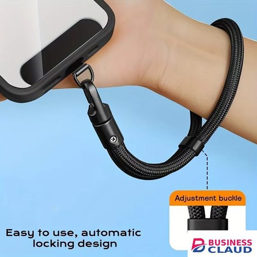 Lanyard - Adjustable Phone Strap Clip Holder for All Phone Case 7mm Thick (Neck & Shoulder & Crossbody / Wrist) in Built-charging-cable-and-22-5w-fast-charging
