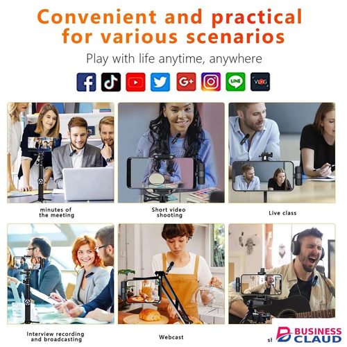 Portable Type-C /ios Wireless Lavalier Microphones Portable Audio Video Recording Mini Mic for Phone Live Broadcast Video Gaming Microphone in Cables-led-light-flashlight