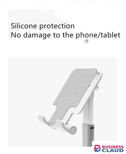Mobile phone holder Universal Desktop Mobile Phone Holder Stand For Phone/Pad/tablet Adjustable Phone Holder Tablet Foldable Table Cell Phone Desk Stand Holder in Usb-cable-black