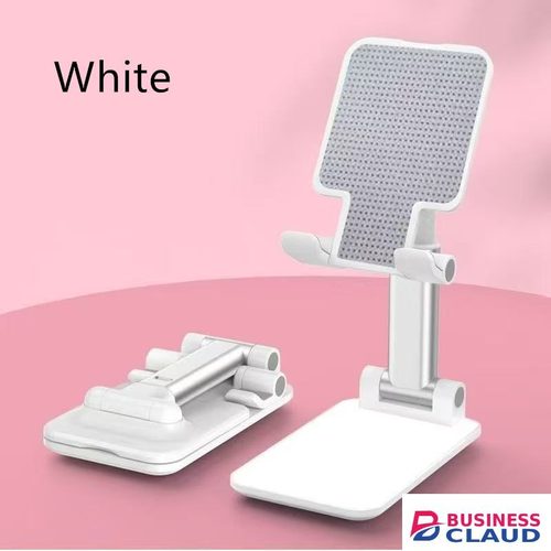 Mobile phone holder Universal Desktop Mobile Phone Holder Stand For Phone/Pad/tablet Adjustable Phone Holder Tablet Foldable Table Cell Phone Desk Stand Holder in Usb-cable-black