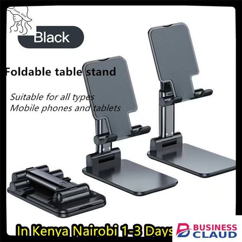 Mobile phone holder Universal Desktop Mobile Phone Holder Stand For Phone/Pad/tablet Adjustable Phone Holder Tablet Foldable Table Cell Phone Desk Stand Holder