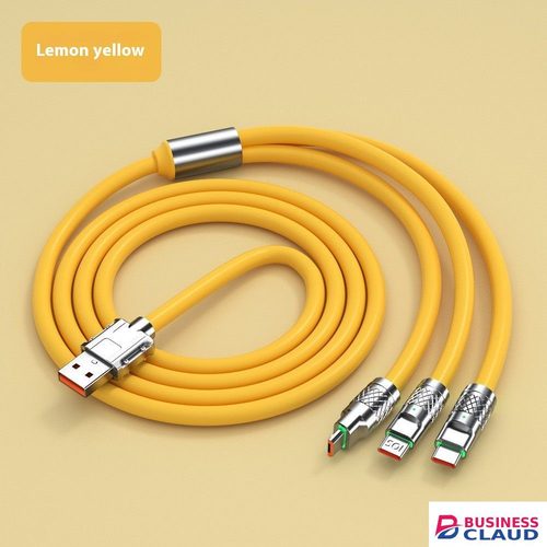 Jike Charger cable Usb cable data cable three-in-one charging cable one-to-three 120W super fast charging geek cable suitable for TYPE-C in One-charging-cable-one-to-three-120w-super-fast-cha